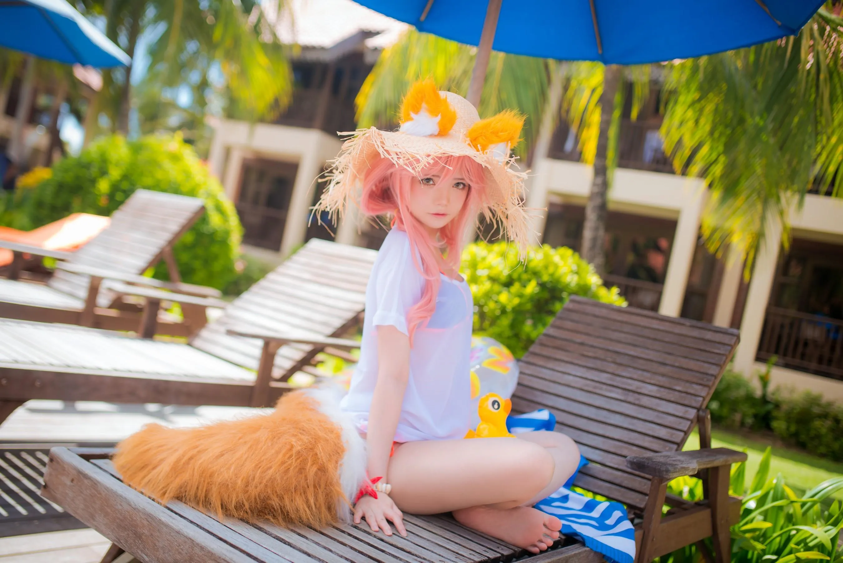 Miu只 – NO.07 Tamamo Summer [18P]插图1